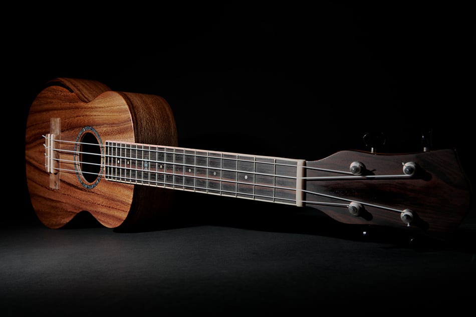 Solid wood ukulele