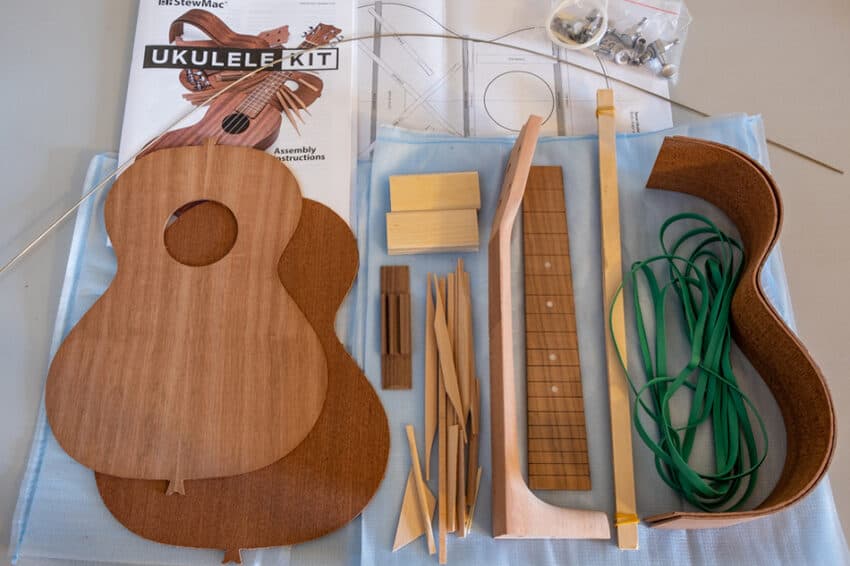 Tenor ukulele kit from StewMac